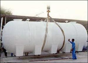 GRP Cylindrical Water Tanks
