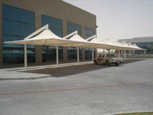 PVC with PVDF Coated Fabric Sheds